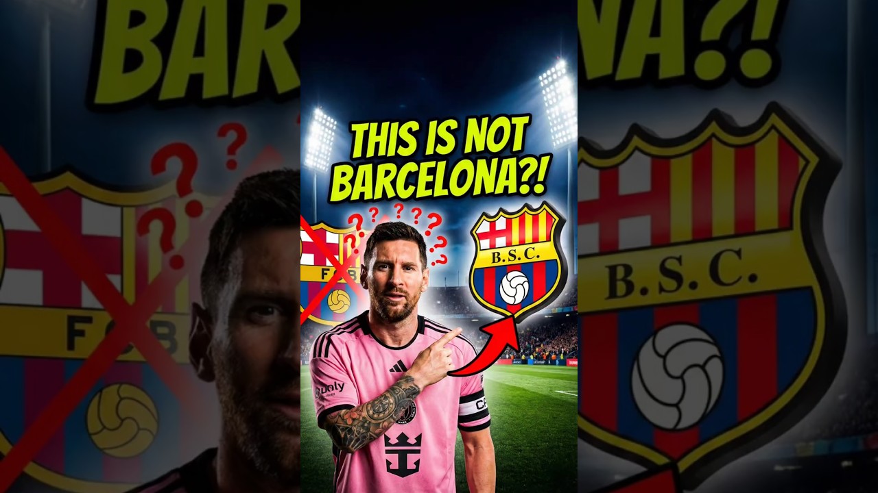 Messi a joué le mauvais Barcelone ? ð± (Ils ont battu le vrai !)