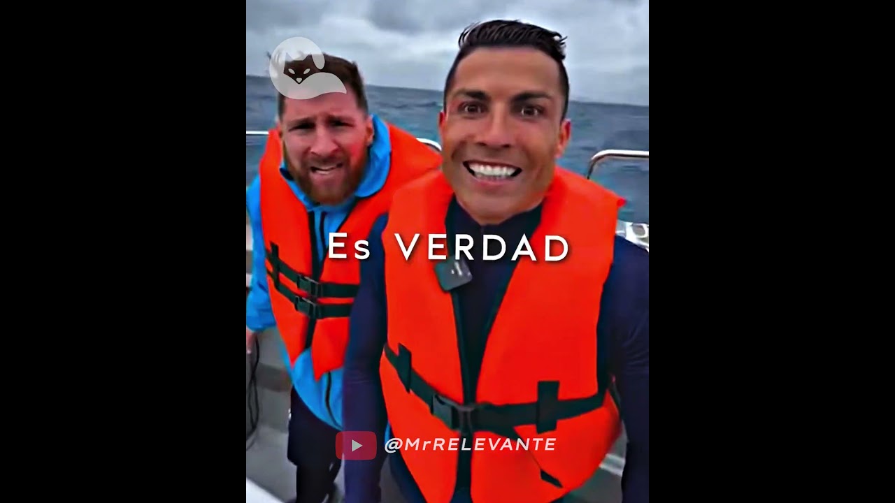 Messi et Cristiano CONTRE... ☠️ #mrrelevante #momentosépicos #cine