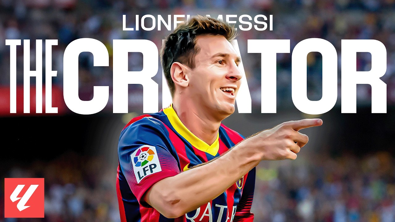 MESSI et une MASTERCLASS D'ASSISTANCE