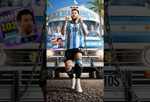 Messi gère l'équipe complète d'Argentine en efootball ðð #shorts #efootball #viral
