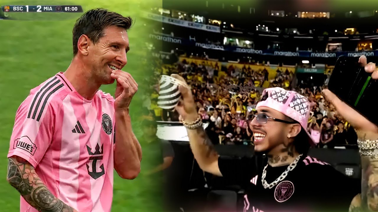 Messi Inter Miami reçoit une ovation debout en Équateur après un but solo INSANE ð±