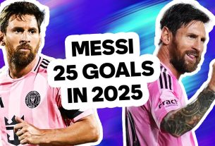 MESSI ne peut pas arrêter de marquer ! 25 buts en 2025