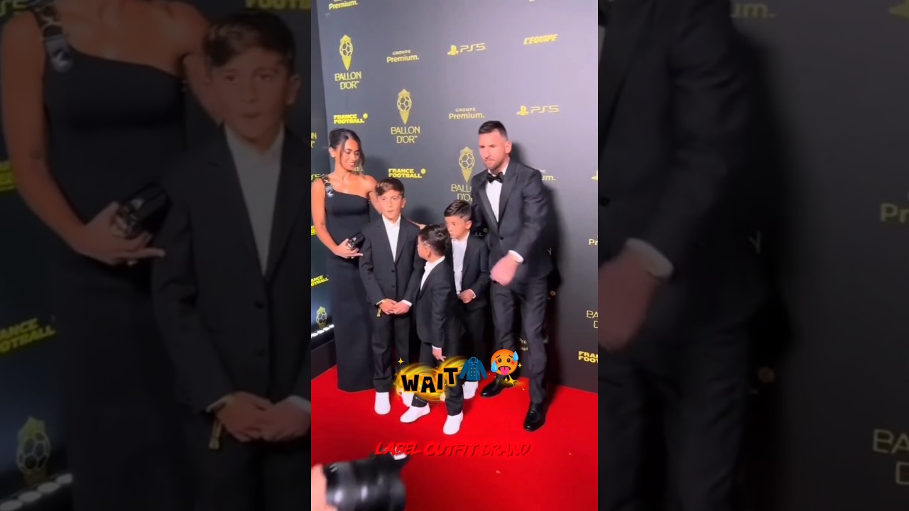Prix ​​​​du costume de tapis rouge de Lionel MESSI ð±ð¤ Repéré en famille ð¥° #outfitprice #shortsfeed #messi