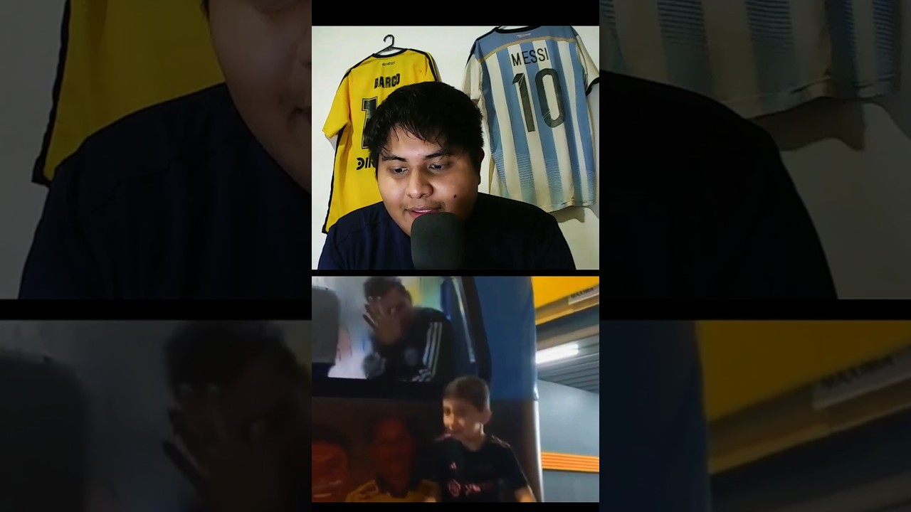 ð± Regardez ce que Messi fait avec cet enfant #messi #leomessi #gesto #futbol #emocion #viral #shorts