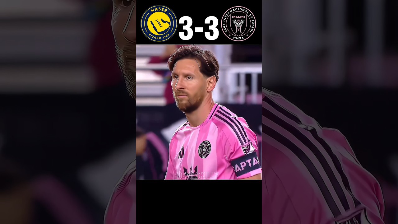 Ronaldo a montré à Lionel Messi qui est le patron – Al Nassr contre Inter Miami ð¥¶