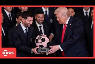 CÉRÉMONIE COMPLÈTE : Trump accueille Lionel Messi et l'Inter Miami à la Maison Blanche | AC1Z
