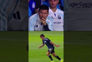 Coup franc de Nico Paz !! ð³Même Leo Messi a été choqué ððð