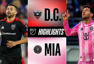 DC United contre Inter Miami CF | Faits saillants du match complet | 72 000 fans pour voir Messi à Baltimore !