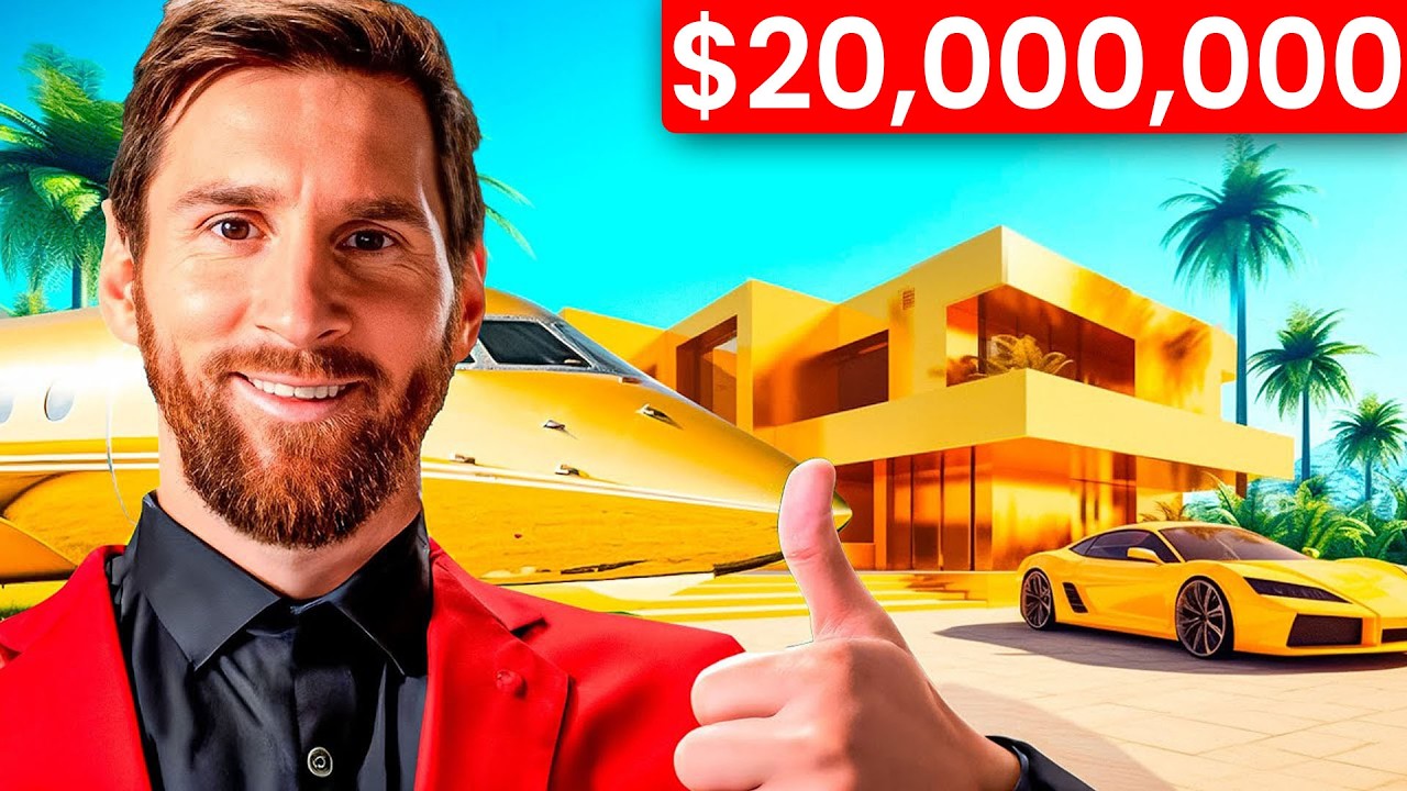 Des choses stupidement chères que possède Lionel Messi…