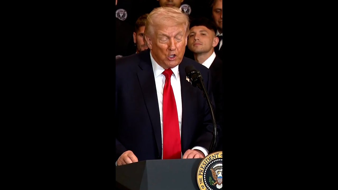 Donald TRUMP à MESSI : 