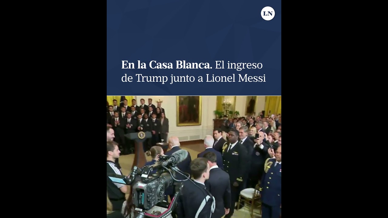 Donald Trump a reçu Lionel Messi et l'équipe de l'Inter Miami à la Maison Blanche