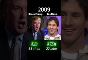 Donald Trump contre Leo Messi Qui est le plus riche ? ðµð° #shorts