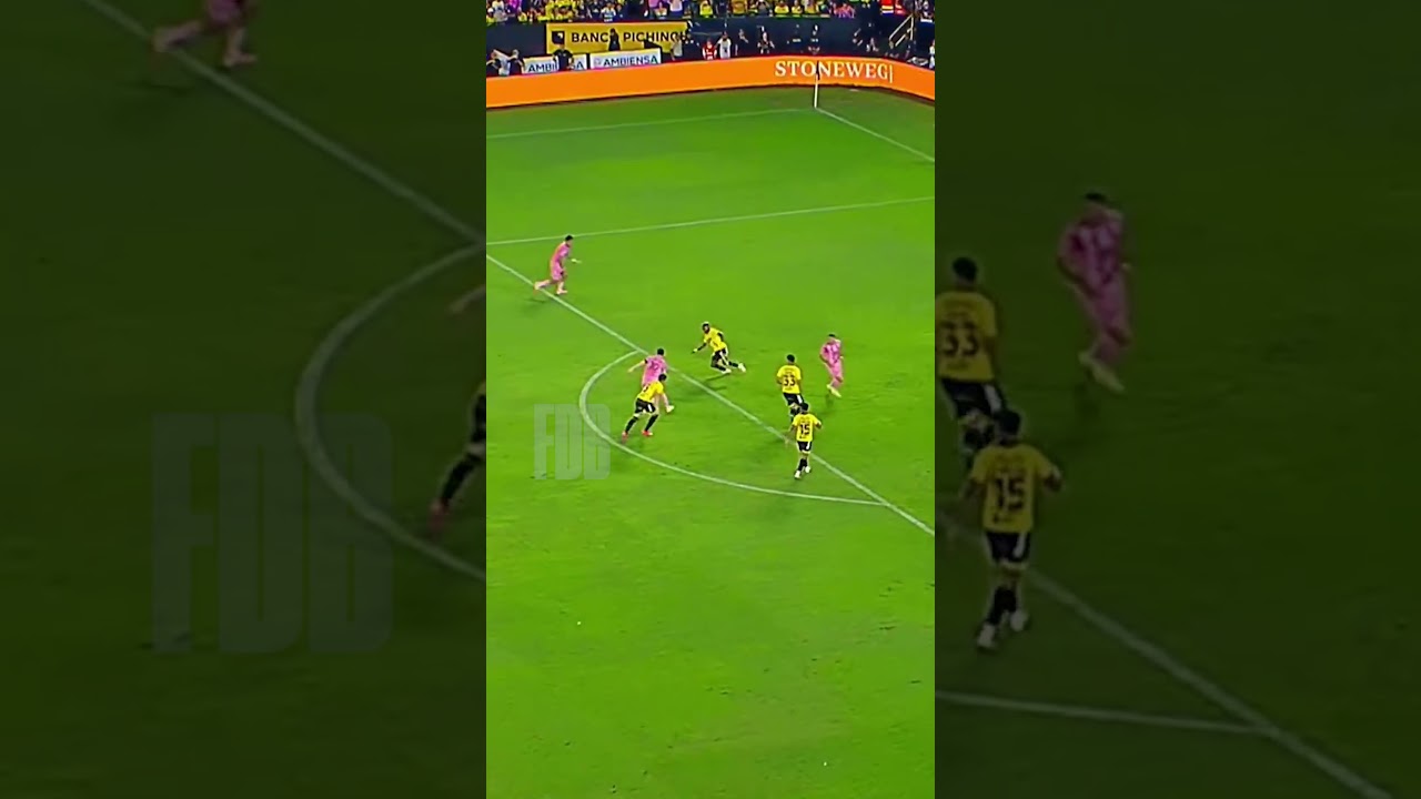 El golazo de Leo Messi en el amistoso