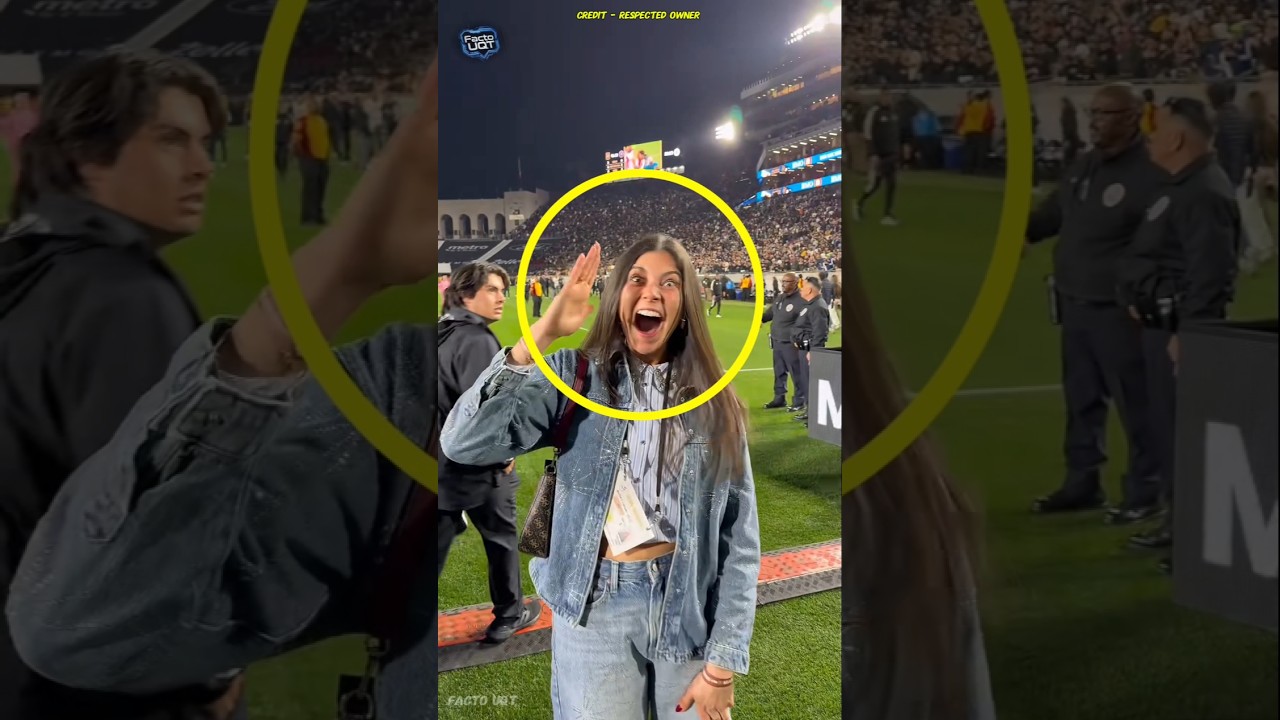 Elle pensait que Lionel Messi était venu juste pour elle – Le moment est devenu viral