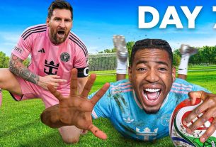 Je me suis entraîné comme Lionel Messi pendant 7 jours