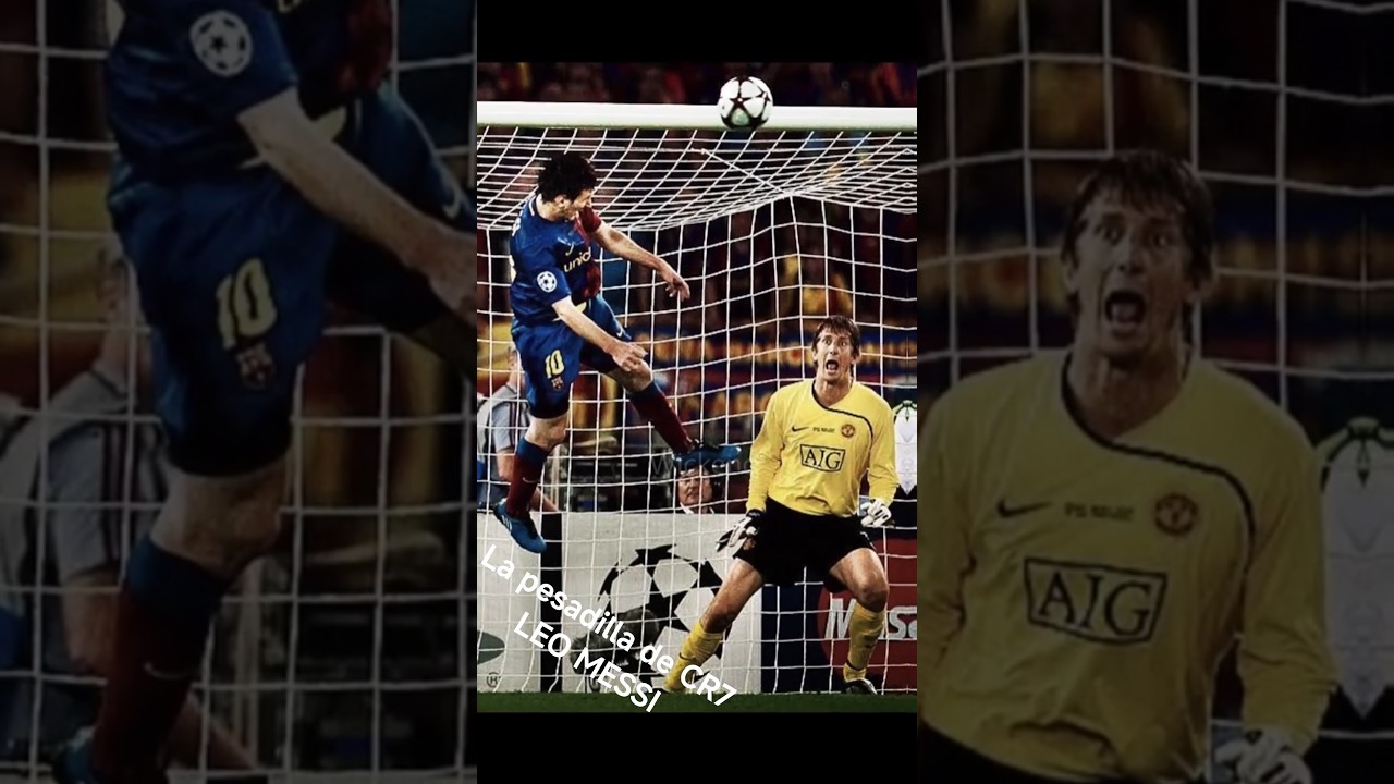 LE CAUCHEMAR DE CR7 A UN NOM ET C'EST LEO MESSI #leomessi #cr7