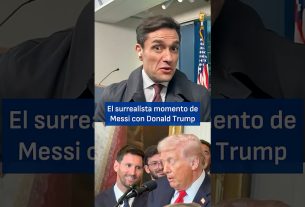 Le moment surréaliste de Trump avec Messi :