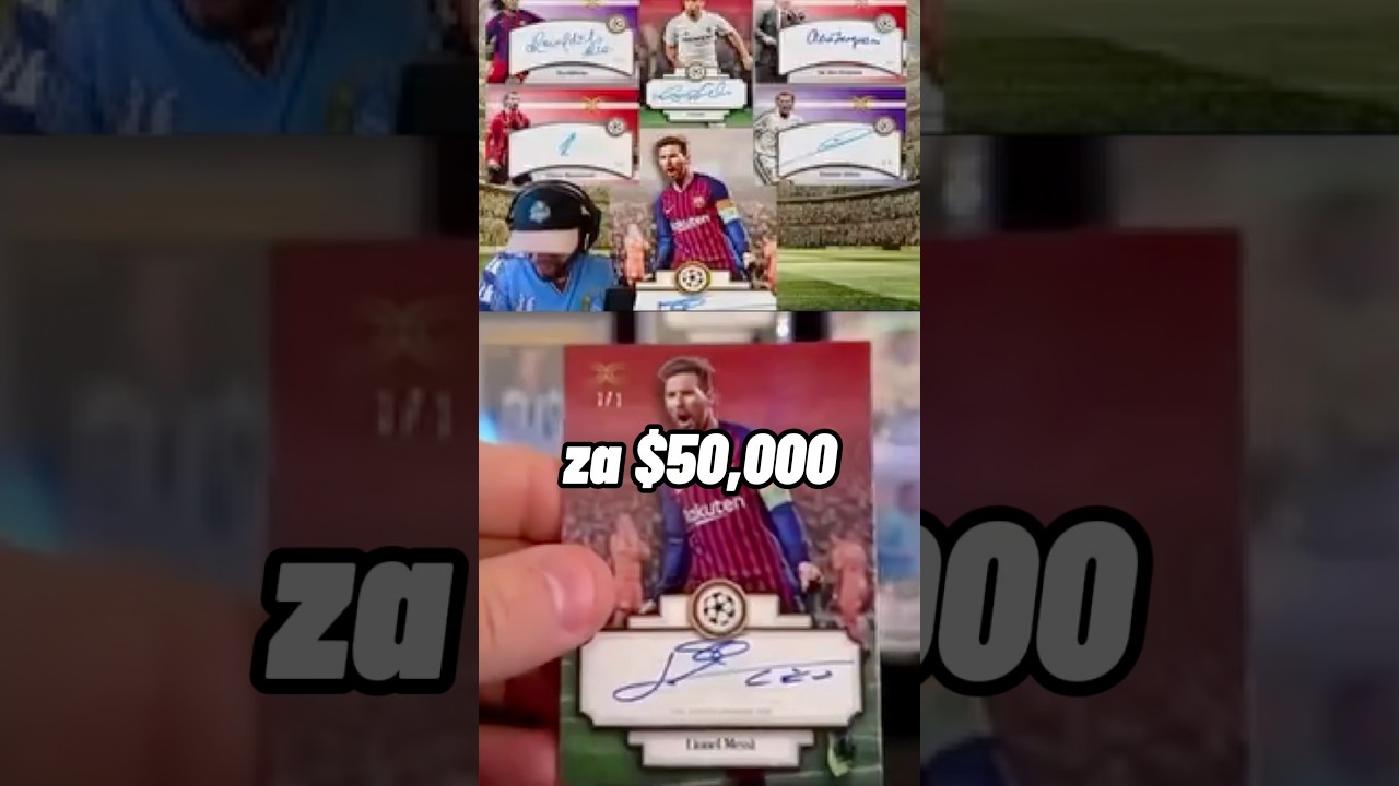 Leo Messi 1/1 autograf trafiony za $68!ð®‍ð¨