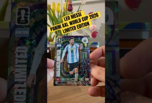 LEO MESSI ÉDITION LIMITÉE #messi #worldcup #mundial2026 #panini #fifa #argentina #cards #fyp #goat