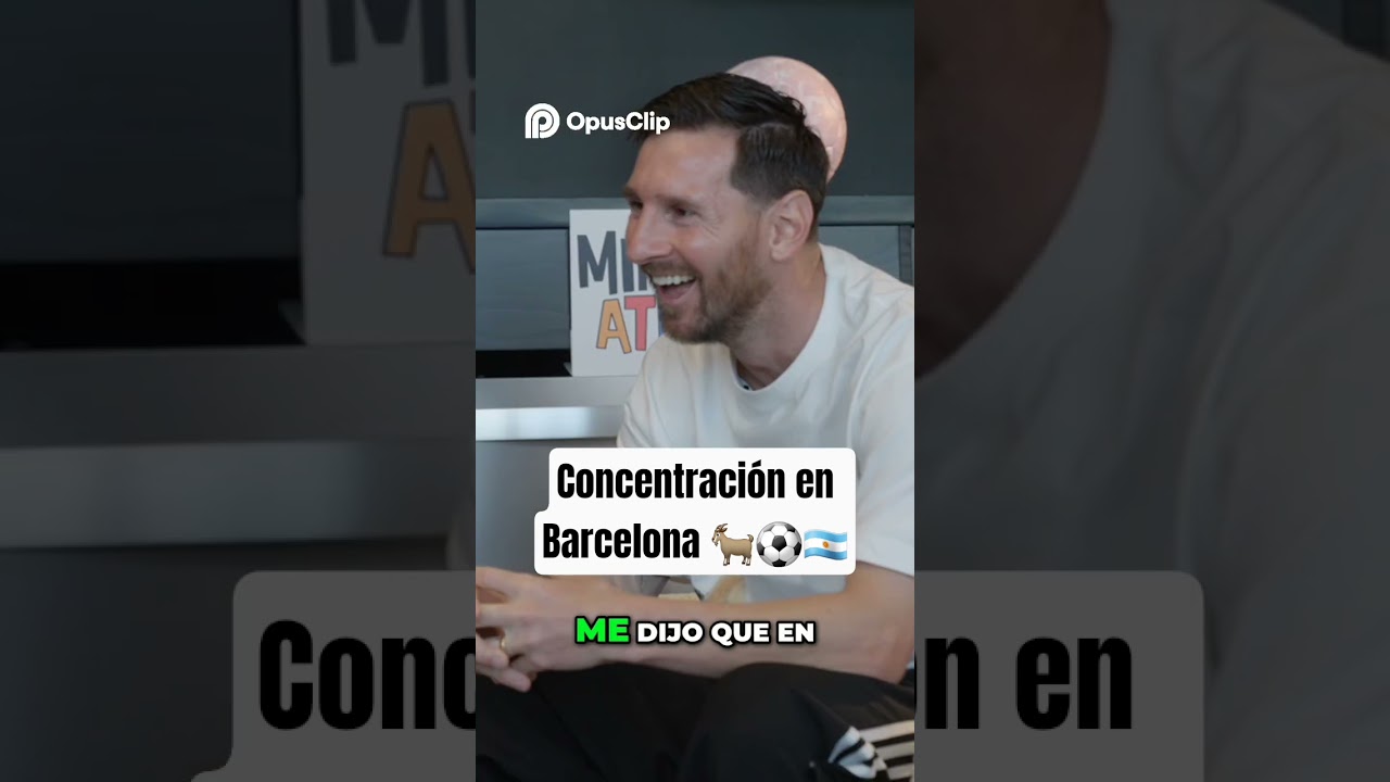 leo Messi habla de como eran las concentraciónes en el barca #messi10 #podcasespañol #shortsviral