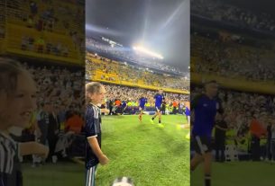 Leo Messi saludo a la hija de Rodri De Paul