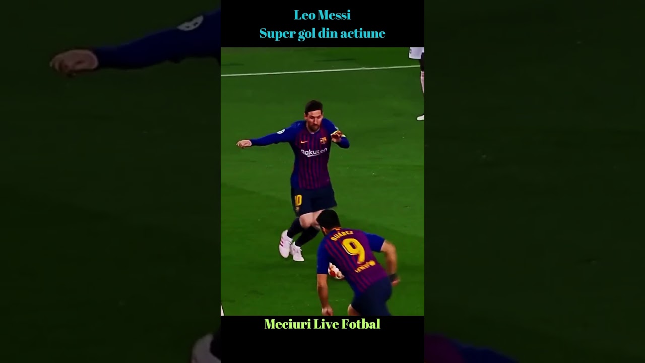 Leo Messi – Super but sur action