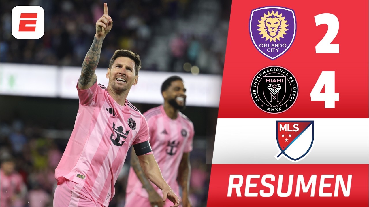 LIONEL MESSI BRILLE AVEC DOUBLE et guide l'INTER MIAMI dans la REMONTADA contre ORLANDO CITY | MLS