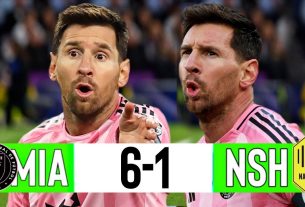Lionel Messi détruit Nashville | Inter Miami contre Nashville | Faits saillants et objectifs étendus