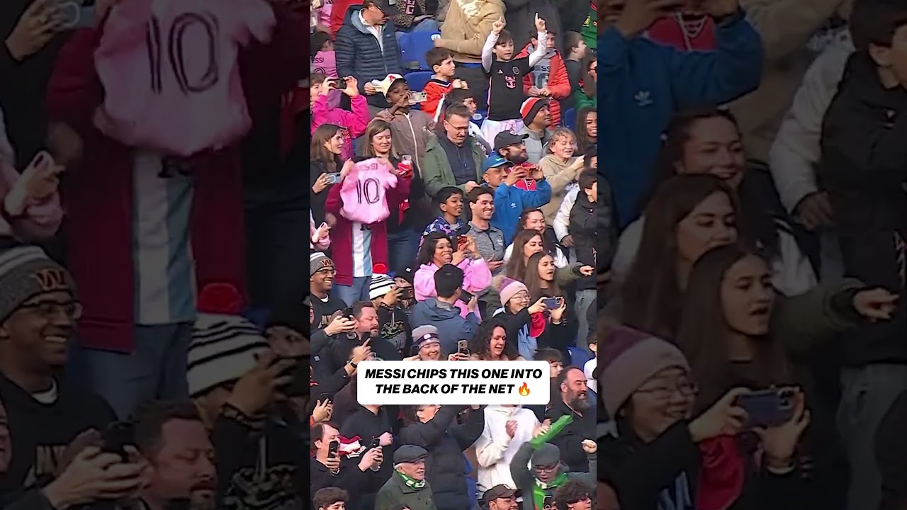 Lionel Messi double l'avance de l'Inter Miami ð¥ #messi #soccer #goal