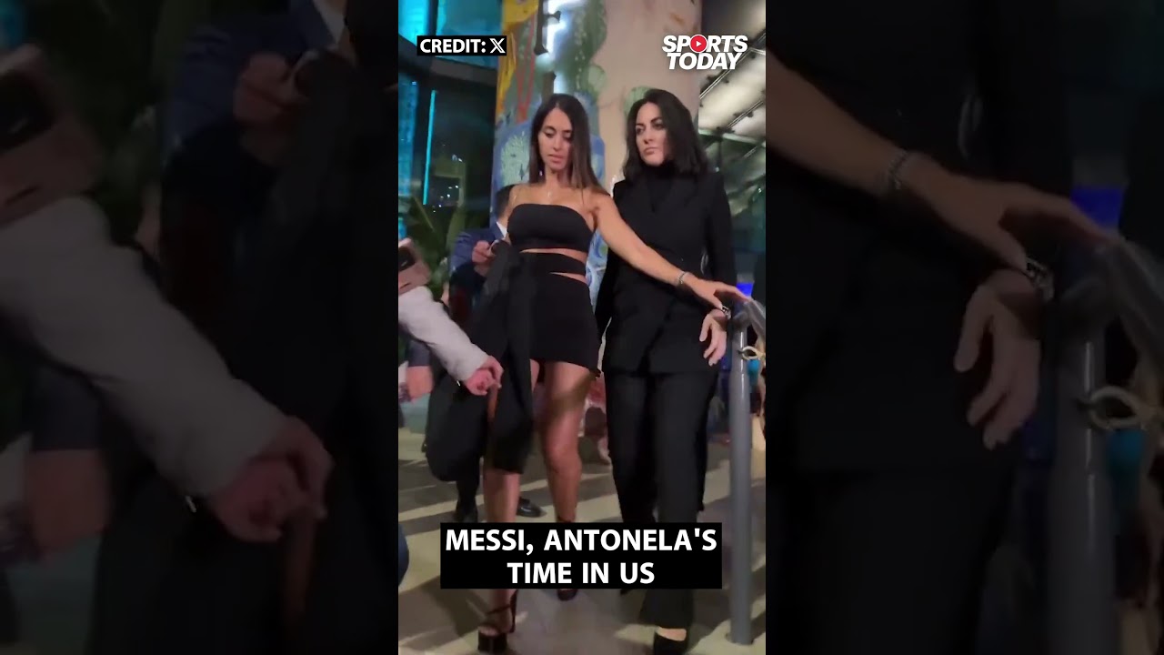 Lionel Messi et Antonela Rocuzzo profitent de leur séjour aux États-Unis | Sports Today