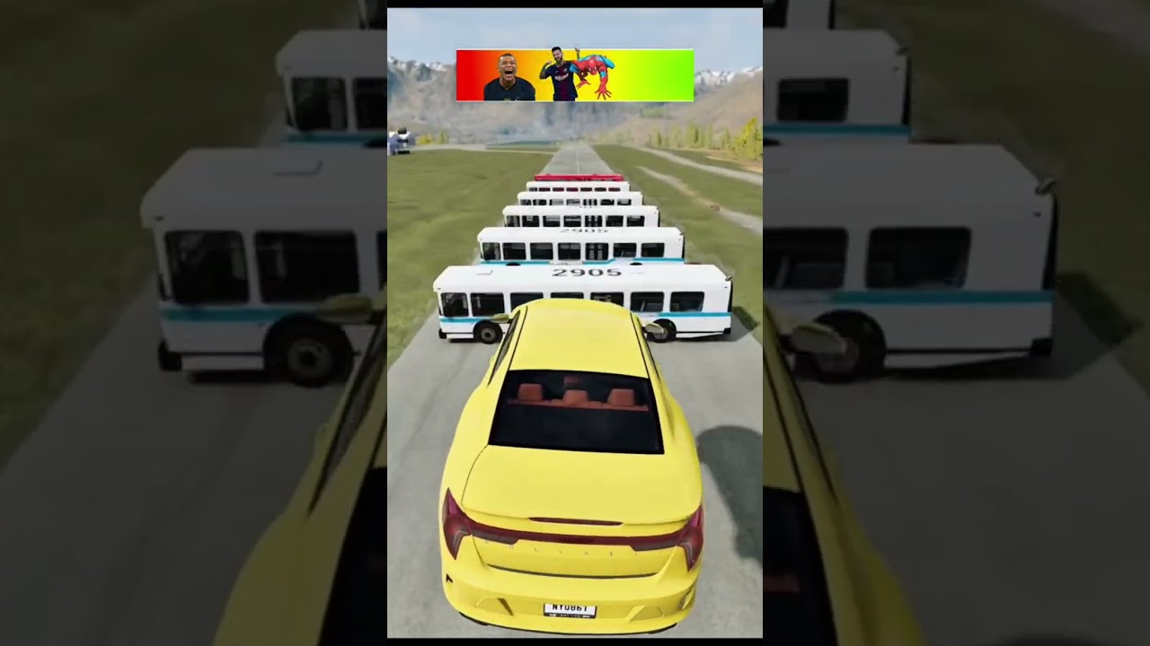 Mbappe❌ Leo messi❌ sipiderman❌ Neymar jr❌ Cr Ronaldo✅ #automobile #beamngshortsmods #car