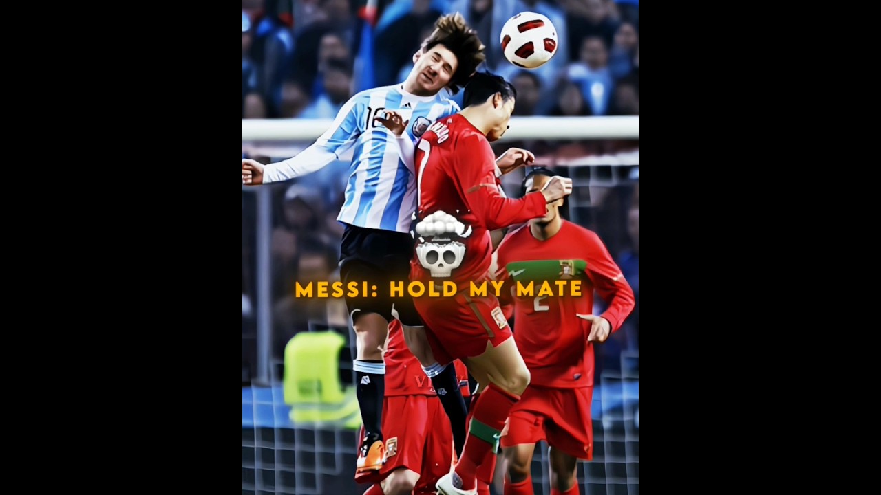 Messi a sauté plus haut que Ronaldo ð⚡