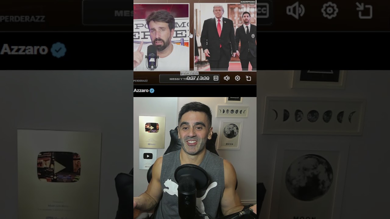 Messi les a fait exploser pour s'être réunis avec Trump et ils n'arrêtent pas de pleurer