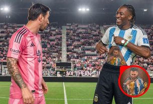 Messi réagit à mon tatouage Messi !