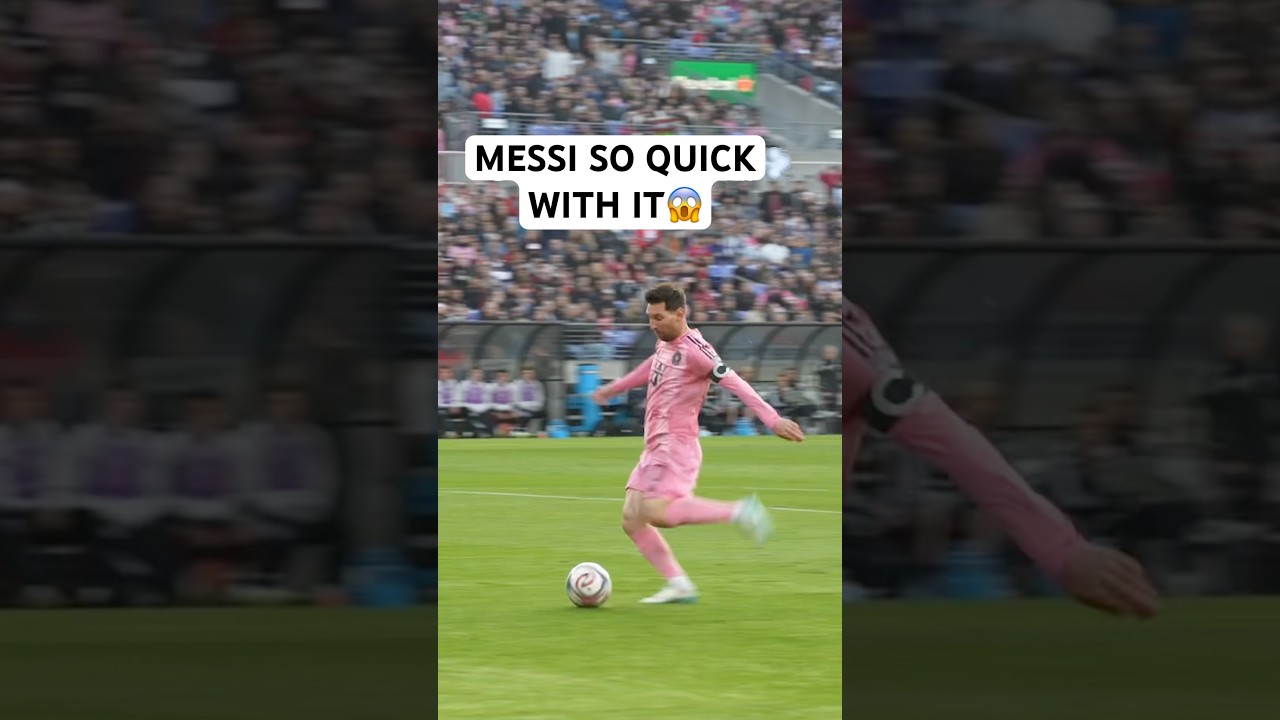 Messi TOO QUICK for ‘emð¨ð±
