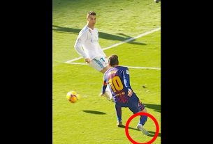 Messi vs Ronaldo without shoes ð