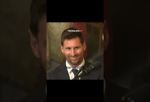 Messi's Respect for Ronaldo #shorts #messi #leo #leomessi #goat #miami #barca #argentina #ronaldo