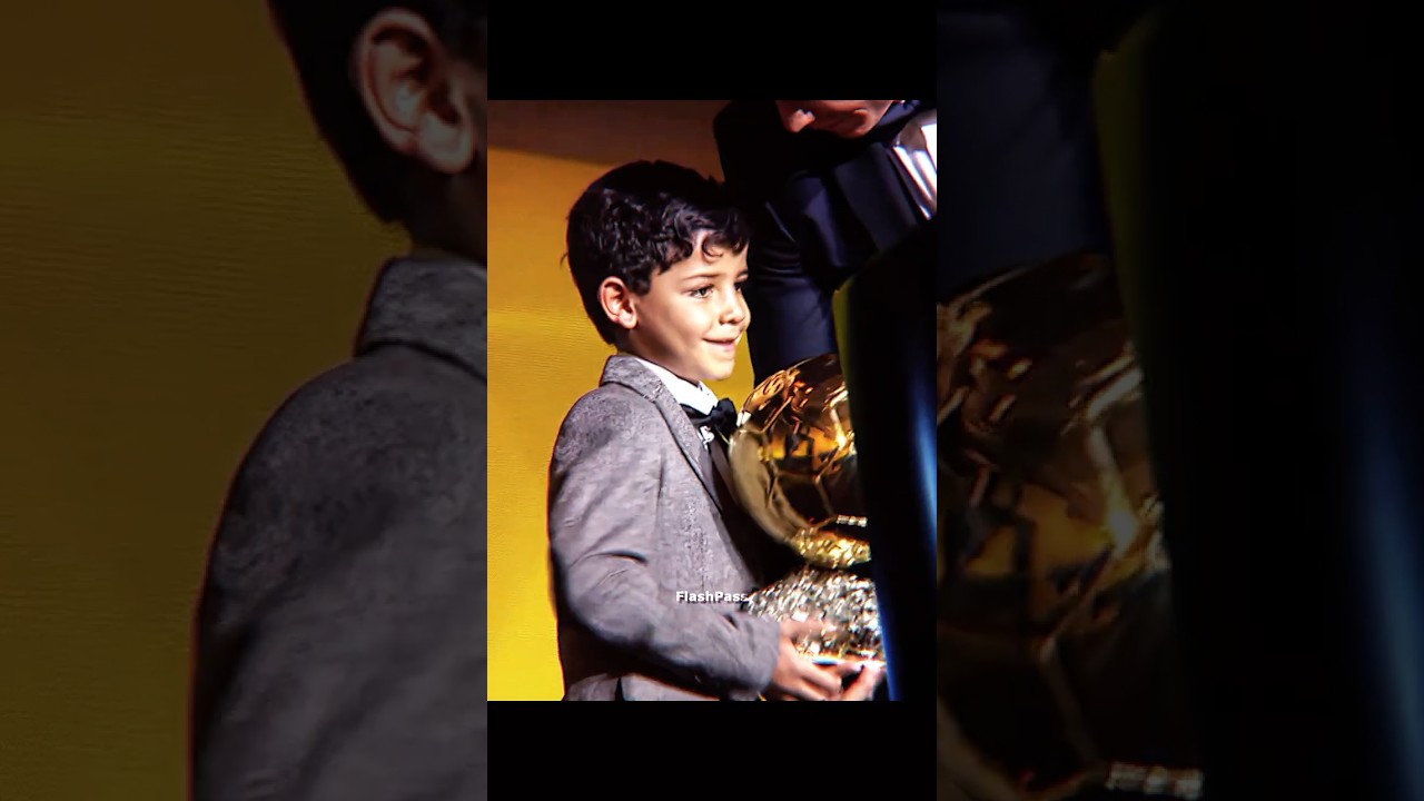 Mini Messi respecte Ronaldo Jr.ð¥¶