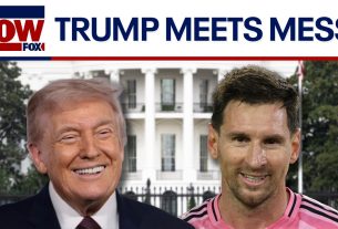 REGARDER: Messi rencontre Trump à la Maison Blanche, célébration du titre MLS Miami FC