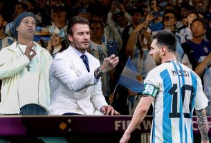 Ronaldinho et David Beckham n'oublieront jamais la performance de Lionel Messi lors de ce match