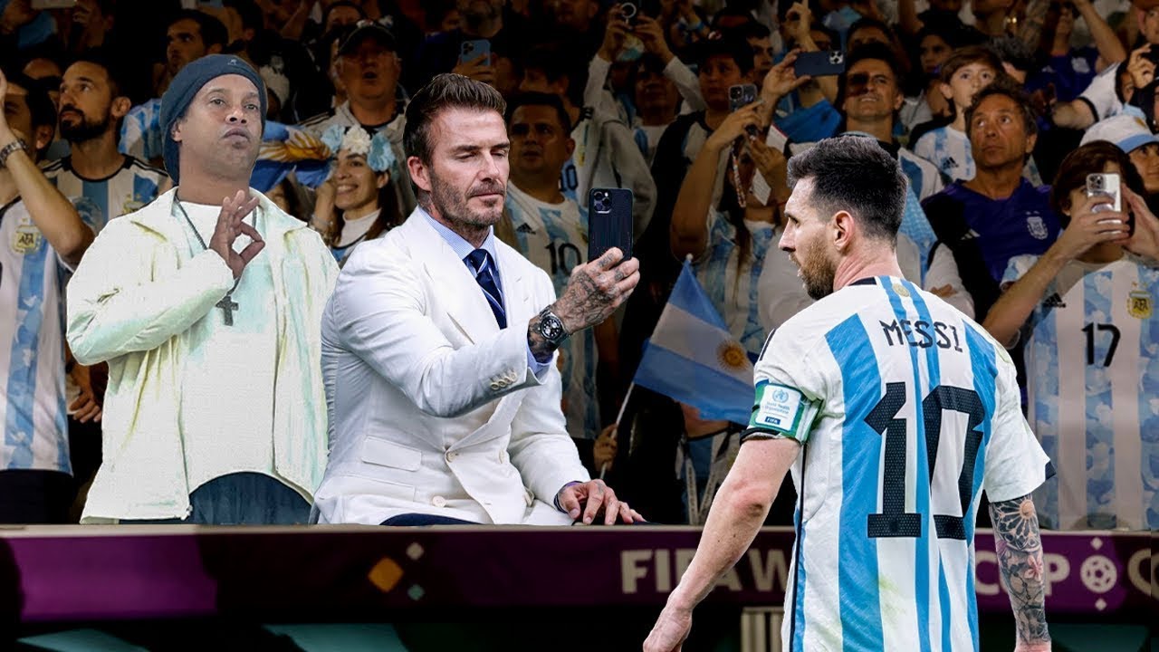 Ronaldinho et David Beckham n'oublieront jamais la performance de Lionel Messi lors de ce match
