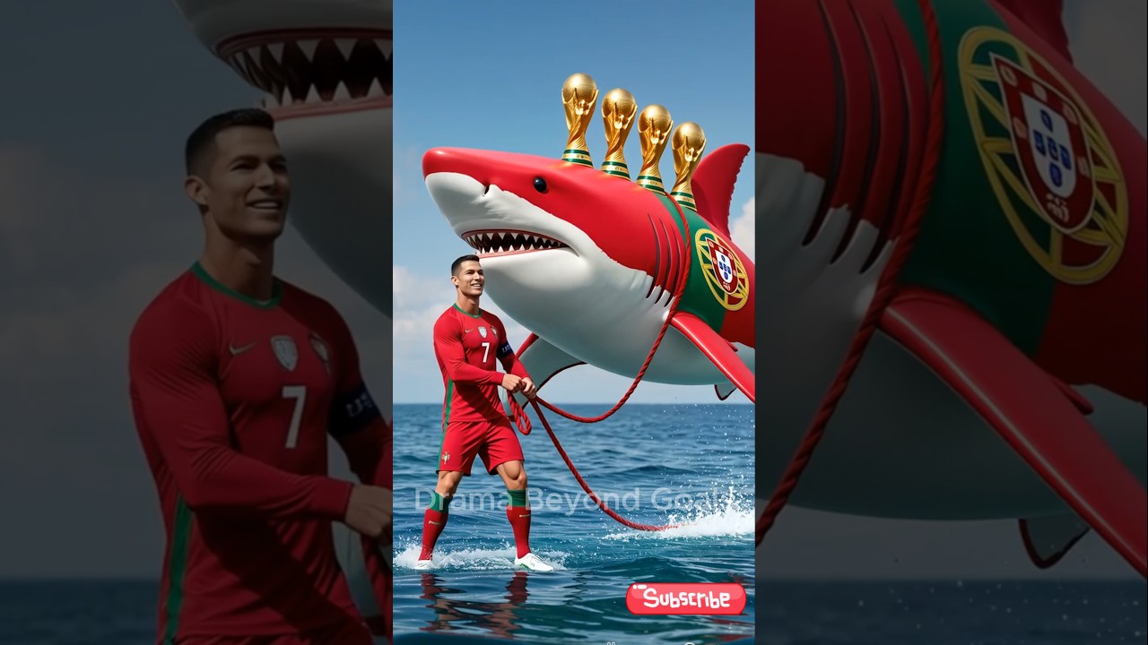 Ronaldo vs Messi & Friends on Epic Cup Boats #football #ronaldo #messi #neymar #mpappé