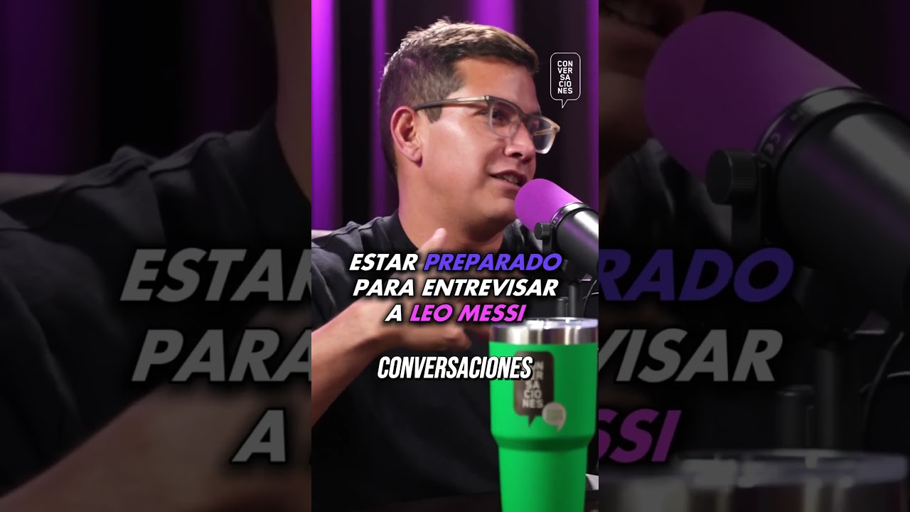 Soyez prêt à interviewer Leo Messi