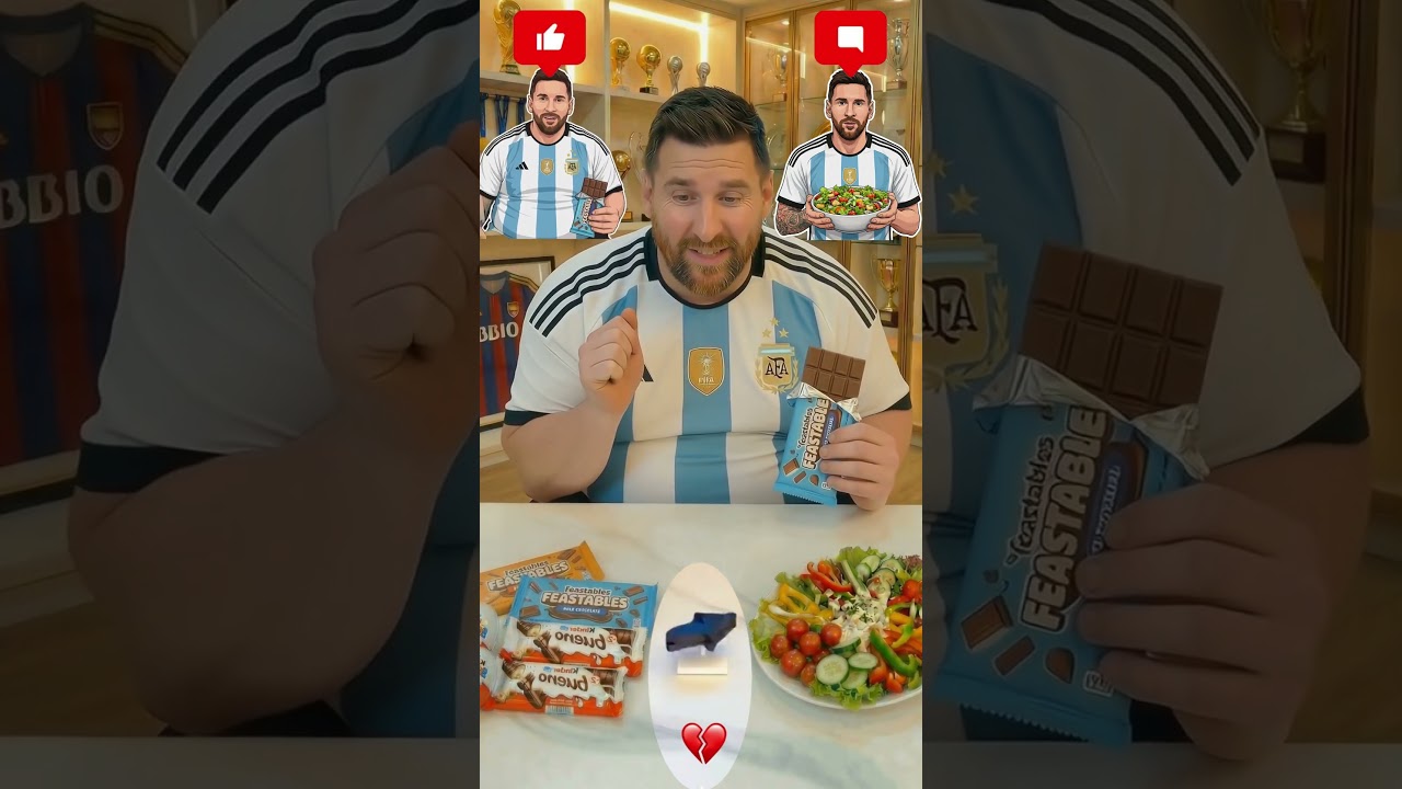 Tendance magique Fat Leo Messi ð¤¯ #ronaldo