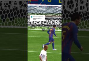 Tendangan Keras dari sang GOAT Leo Messiðð¥ð¤©ð¥¶#fcmobile#shorts#shortvideo#fyp#messi
