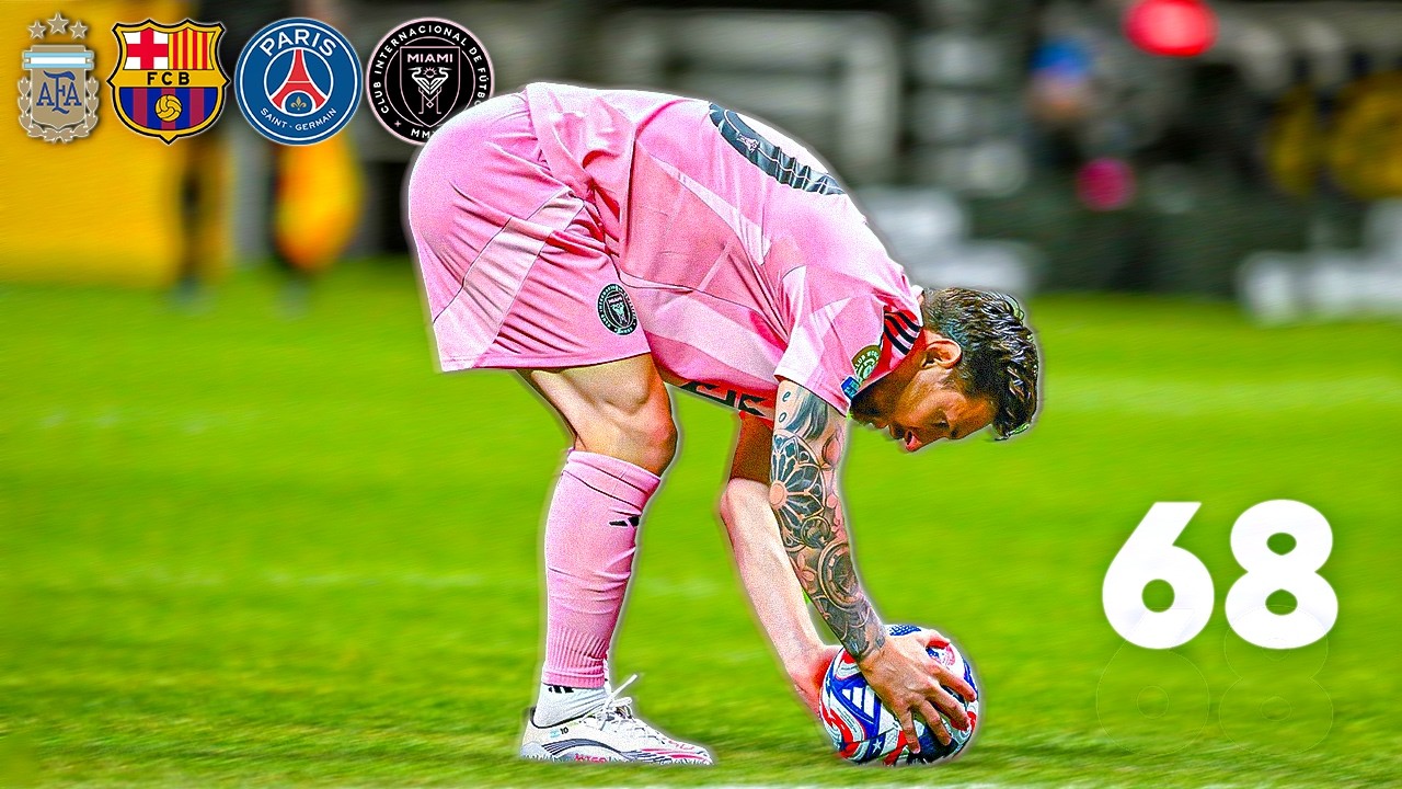 Tous les OBJECTIFS D'ÉCHEC de Messi (2008 - 2025) ð