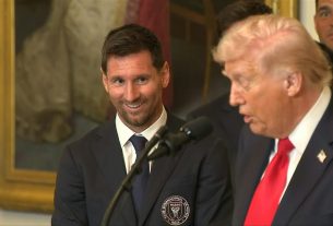 Trump accueille l'Inter Miami de Lionel Messi à la Maison Blanche | AFP