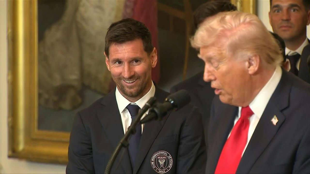 Trump accueille l'Inter Miami de Lionel Messi à la Maison Blanche | AFP