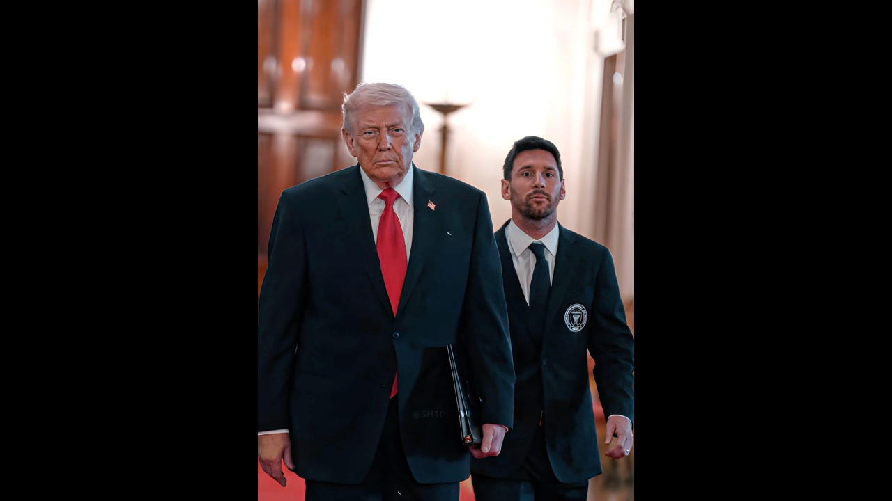 Trump Picks Messi ðð¥¶