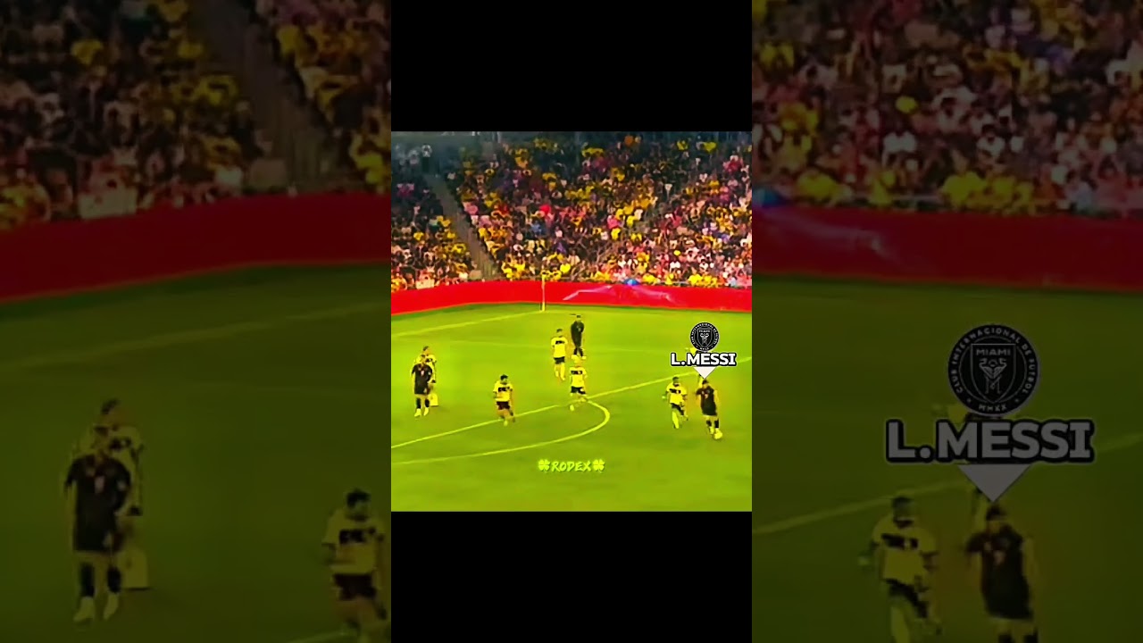 Un autre jour, un autre chef-d'œuvre du GOAT ð©⚽ð¥#footballlegend #leomessi #fcbarcelona #soccerking